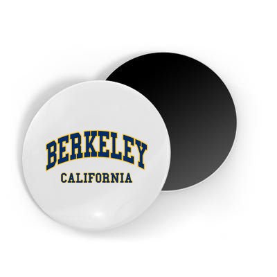 Berkeley California Throwback Design Classic Magnet