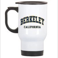 Berkeley California Throwback Design Classic Stainless Steel Travel Mug