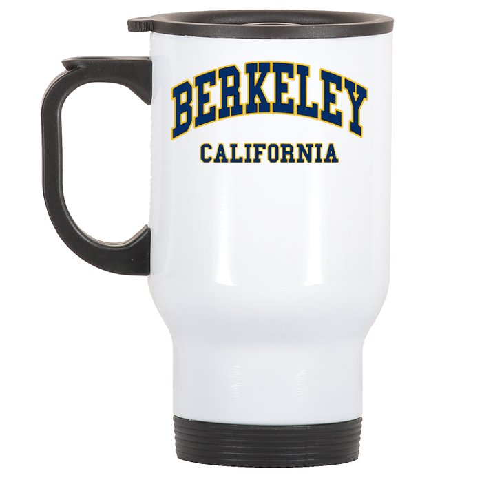 Berkeley California Throwback Design Classic Stainless Steel Travel Mug