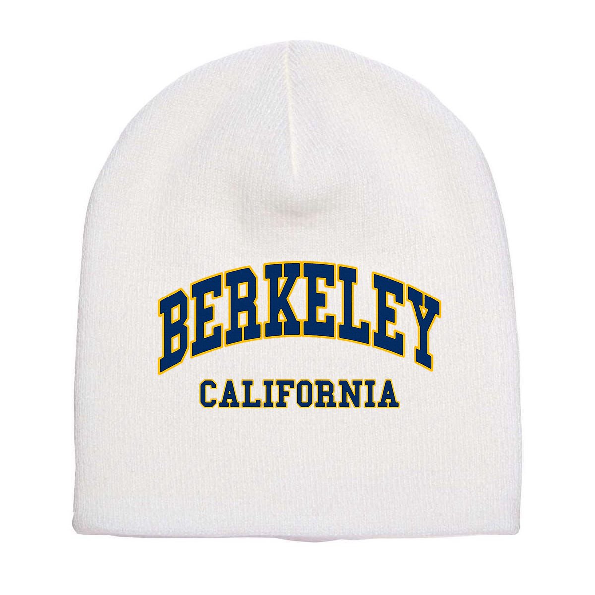 Berkeley California Throwback Design Classic Short Acrylic Beanie