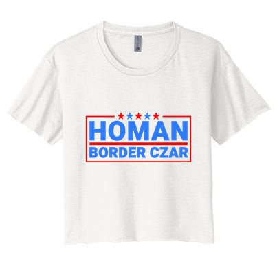Border Czar Tom Homan Maga Support Crop Top
