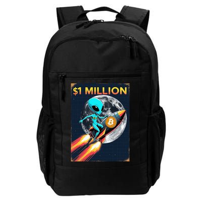 Bitcoin Cryptocurrency Trader HODL BTC Millionaire Daily Commute Backpack