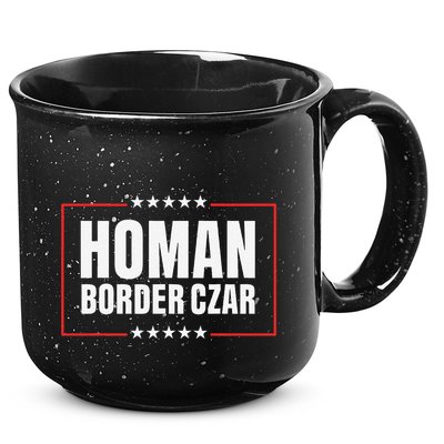 Border Czar Tom Homan Trump President Elect Maga Support 15oz Campfire Ceramic Mug