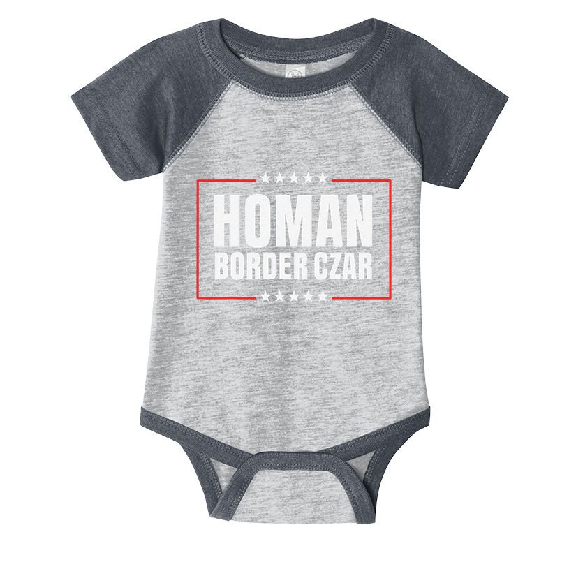 Border Czar Tom Homan Trump President Elect Maga Support Infant Baby Jersey Bodysuit