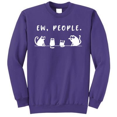 Black Cat Team Ew People Sweatshirt