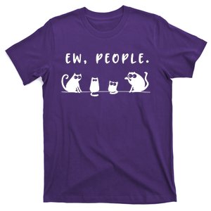 Black Cat Team Ew People T-Shirt