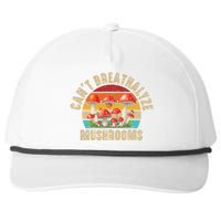 Breathalyzer Chemical Test Funny CanT Breathalyze Mushrooms Snapback Five-Panel Rope Hat