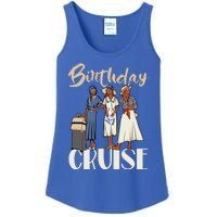 Birthday Cruise Trip For Black Melanin Cute Gift Ladies Essential Tank