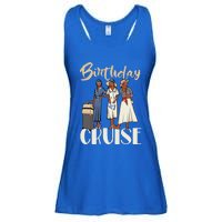 Birthday Cruise Trip For Black Melanin Cute Gift Ladies Essential Flowy Tank