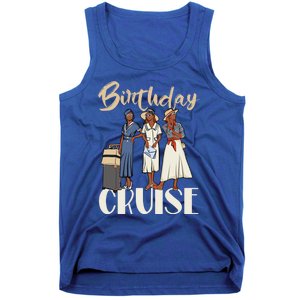 Birthday Cruise Trip For Black Melanin Cute Gift Tank Top