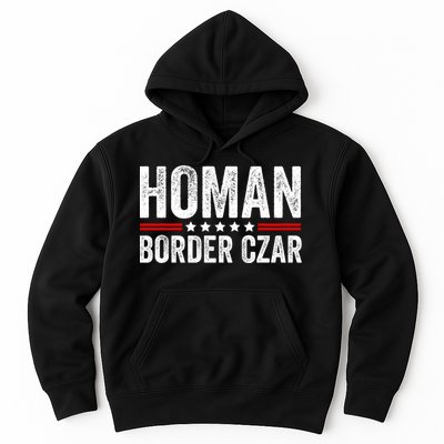 Border Czar Tom Homan Trump President Election Maga Support Hoodie