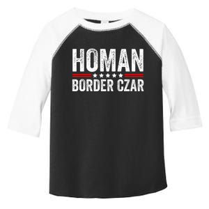 Border Czar Tom Homan Trump President Election Maga Support Toddler Fine Jersey T-Shirt