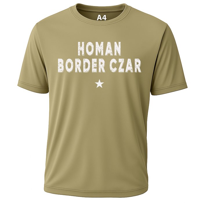 Border Czar Tom Homan Trump President 47 Maga Support Cooling Performance Crew T-Shirt