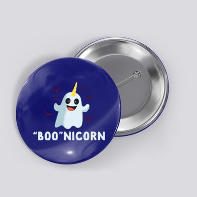 Boonicorn Cute Unicorn Ghost Halloween Cool Gift Button