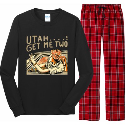 Baseball Chickie Utah Get Me Two Long Sleeve Pajama Set