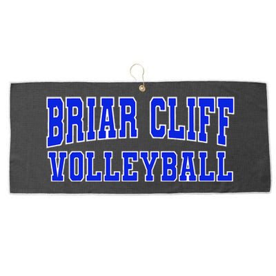 Briar Cliff University Volleyball Large Microfiber Waffle Golf Towel