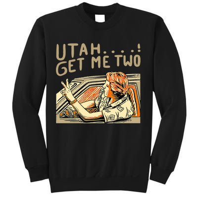 Baseball Chickie Utah Get Me Two Sweatshirt