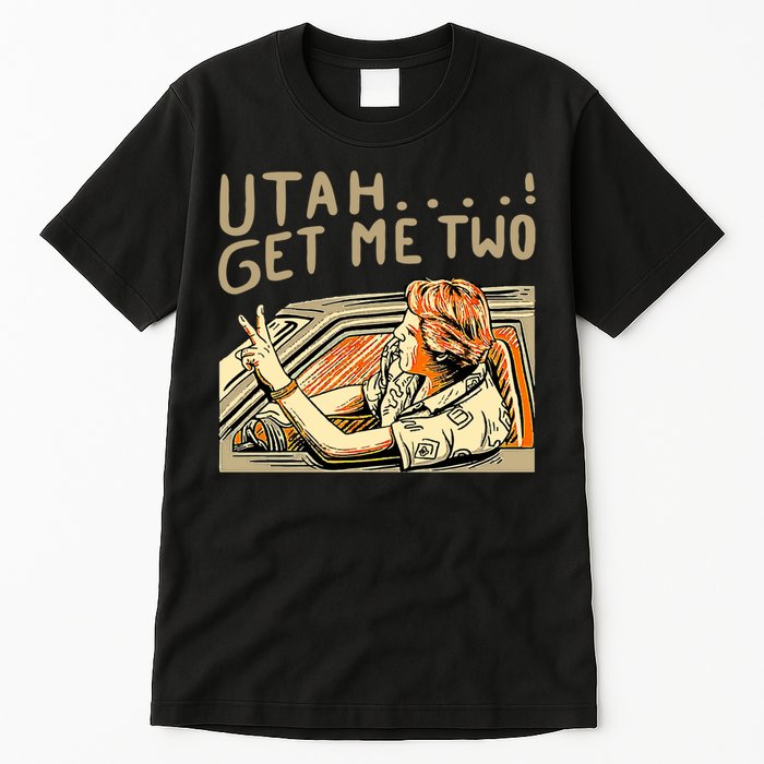 Baseball Chickie Utah Get Me Two Tall T-Shirt
