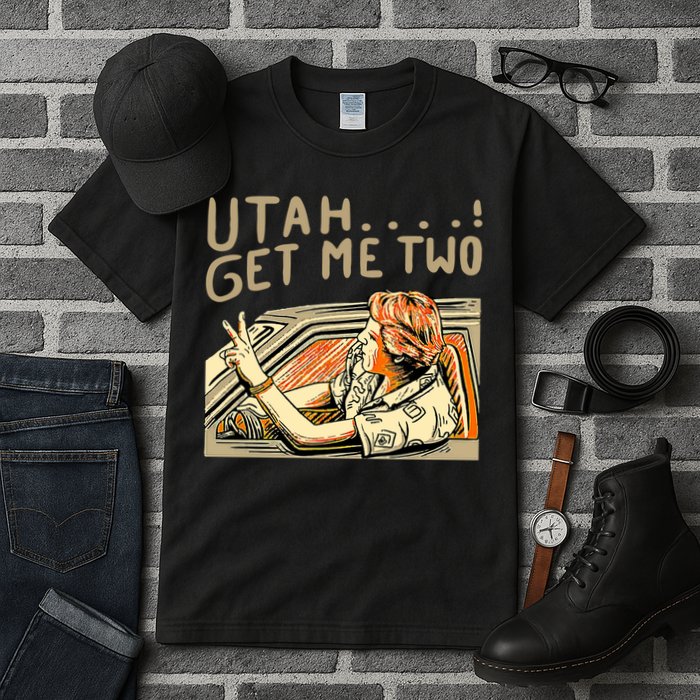 Baseball Chickie Utah Get Me Two Tall T-Shirt