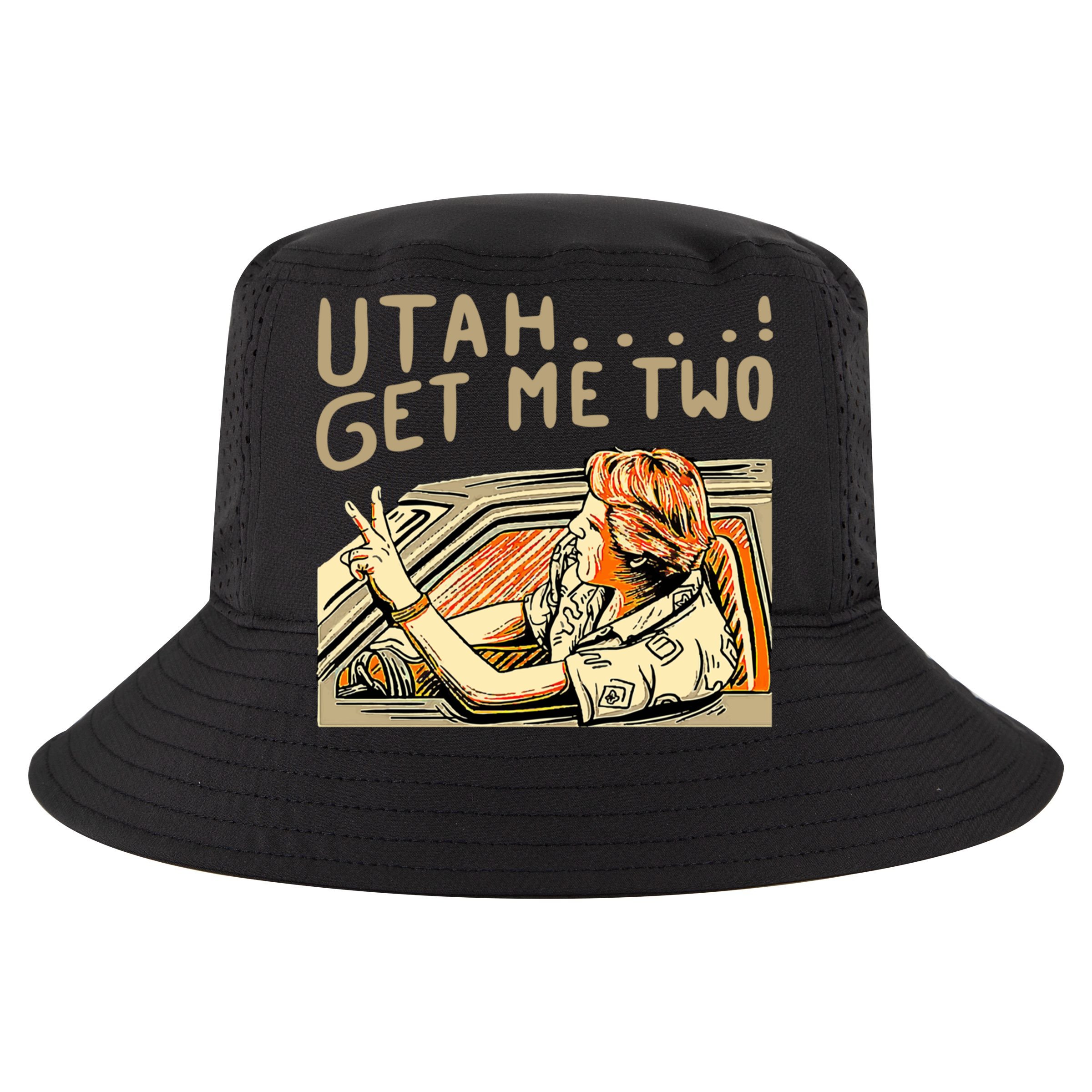 Baseball Chickie Utah Get Me Two Flat Bill Trucker Hat
