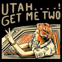 Baseball Chickie Utah Get Me Two Baby Bodysuit