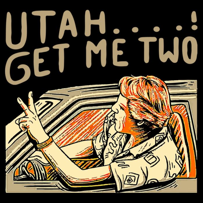 Baseball Chickie Utah Get Me Two Baby Bodysuit