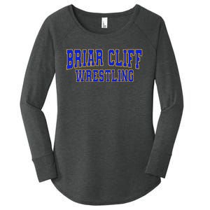 Briar Cliff University Wrestling Women's Perfect Tri Tunic Long Sleeve Shirt