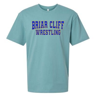 Briar Cliff University Wrestling Sueded Cloud Jersey T-Shirt