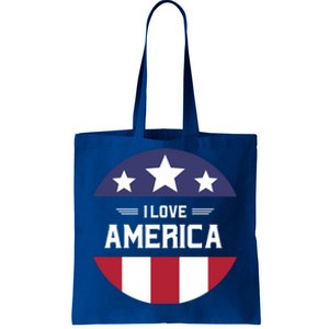 Best Country Usa American Citizen I Love America Meaningful Gift Tote Bag