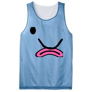 Blobfish Costume Ugly Blob Fish Face Grumpy Grouch Mesh Reversible Basketball Jersey Tank