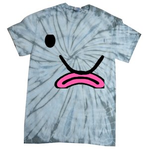 Blobfish Costume Ugly Blob Fish Face Grumpy Grouch Tie-Dye T-Shirt