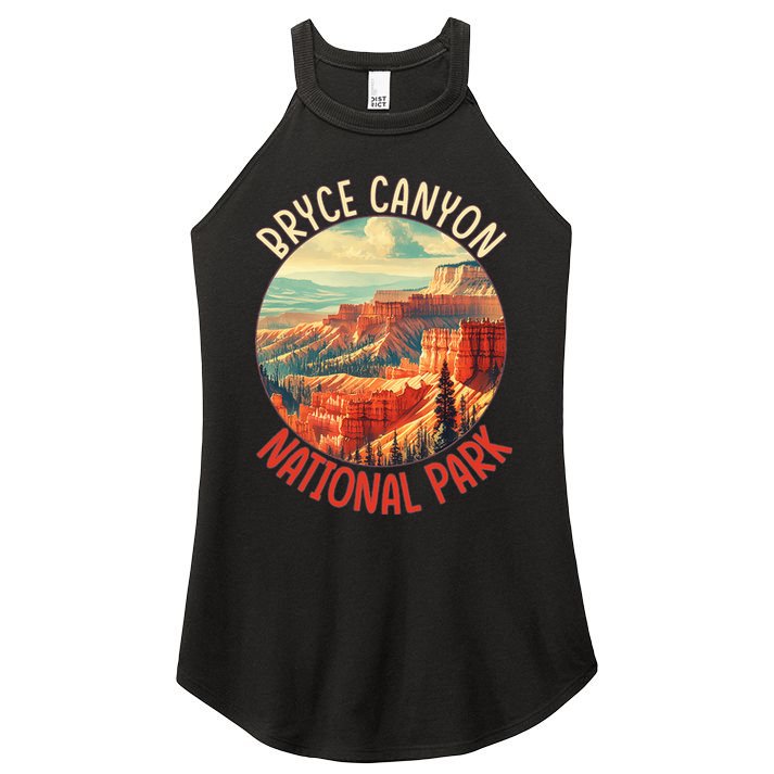 Bryce Canyon Us Stateutah Nation Parks Camping Women's Perfect Tri Rocker Tank