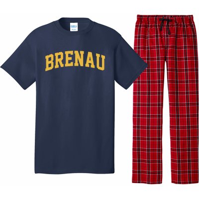 Brenau College University Retro Cute Pajama Set