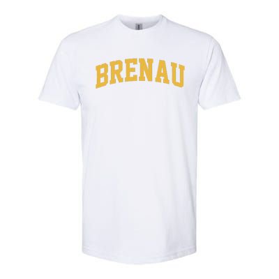 Brenau College University Retro Cute Softstyle CVC T-Shirt