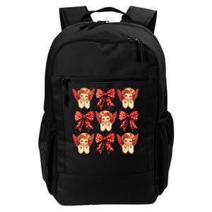 Bow Cupid Valentine Couples Love Arrow Gift Cute Valentine Daily Commute Backpack