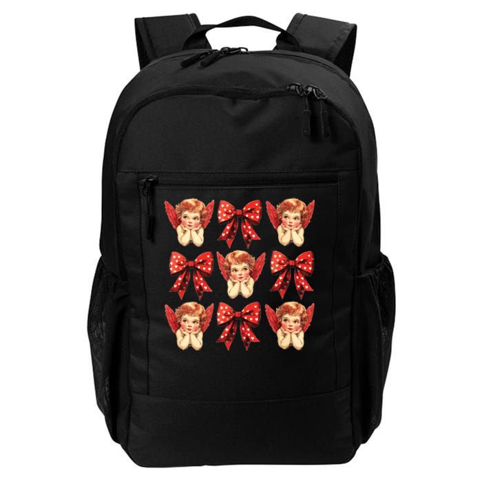 Bow Cupid Valentine Couples Love Arrow Gift Cute Valentine Daily Commute Backpack