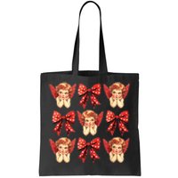 Bow Cupid Valentine Couples Love Arrow Gift Cute Valentine Tote Bag