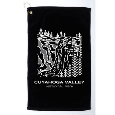 Best Cuyahoga Valley National Park Hike Gift Platinum Collection Golf Towel