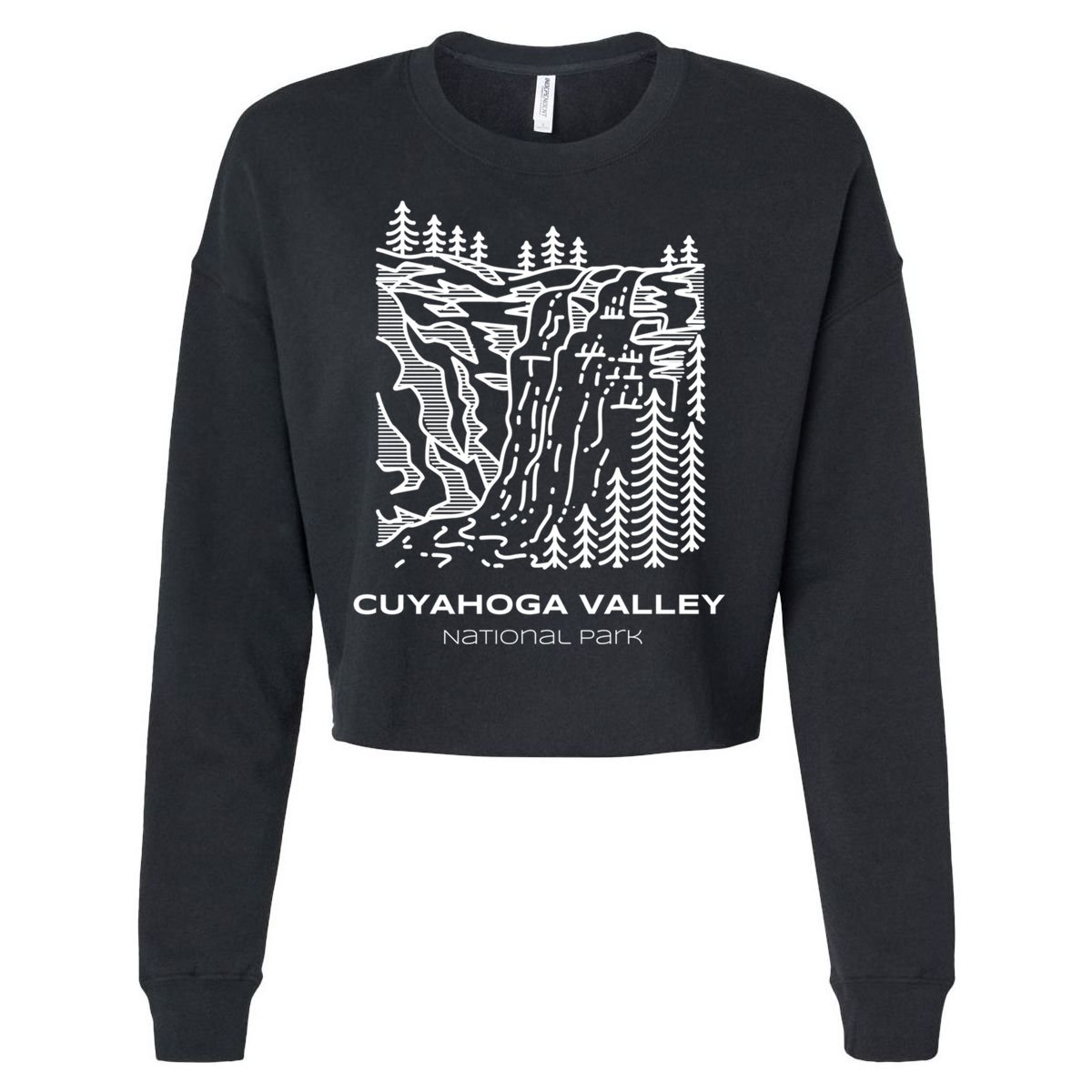 Best Cuyahoga Valley National Park Hike Gift Cropped Pullover Crew