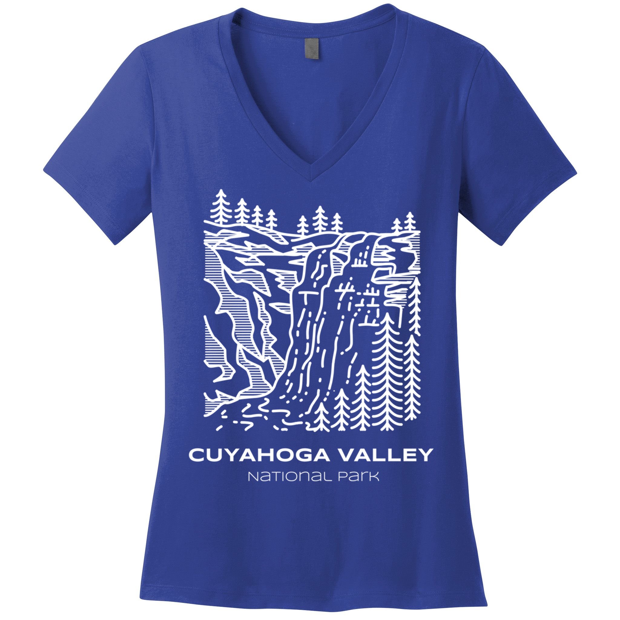Best Cuyahoga Valley National Park Hike Gift Women's V-Neck T-Shirt
