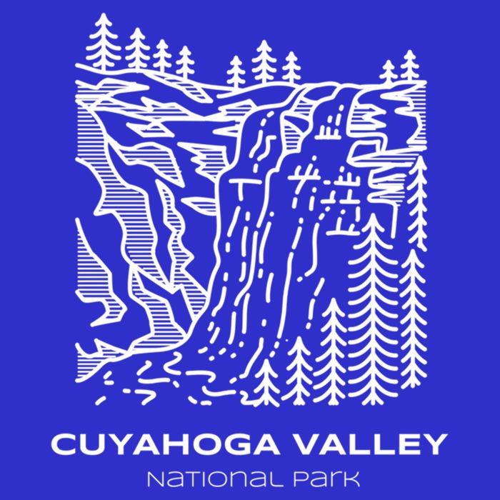 Best Cuyahoga Valley National Park Hike Gift Women's V-Neck T-Shirt