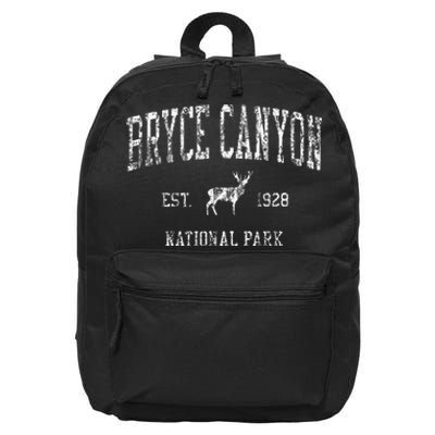 Bryce Canyon Vintage National Park Sports 16 in Basic Backpack