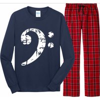 Bass Clef Vintage Bassist Bass Player Long Sleeve Pajama Set