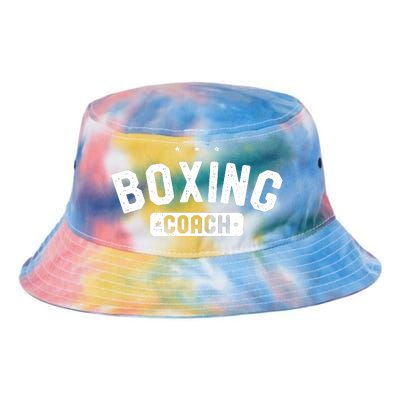 Boxing Coach Vintage Boxing Tie Dye Newport Bucket Hat