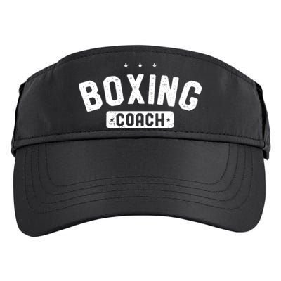 Boxing Coach Vintage Boxing Adult Drive Performance Visor