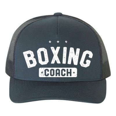 Boxing Coach Vintage Boxing Yupoong Adult 5-Panel Trucker Hat