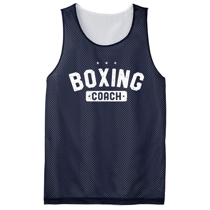 Boxing Coach Vintage Boxing Mesh Reversible Basketball Jersey Tank