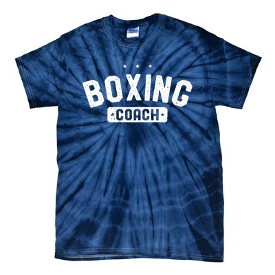 Boxing Coach Vintage Boxing Tie-Dye T-Shirt