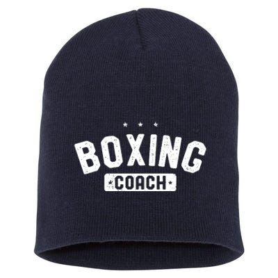 Boxing Coach Vintage Boxing Short Acrylic Beanie