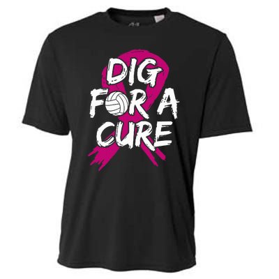 Breast Cancer Volleyball P.I.N.K Ribbon Surgery Carcinoma Cooling Performance Crew T-Shirt